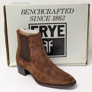 Frye Dara Chelsea Boots, Brown Suede, Women's 8 M